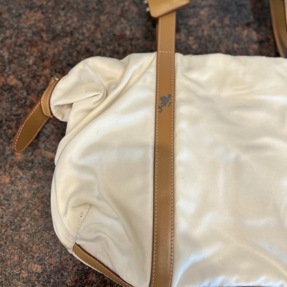 Authentic White Prada Shoulder Bag - Early 2000s - Picture 9 of 15